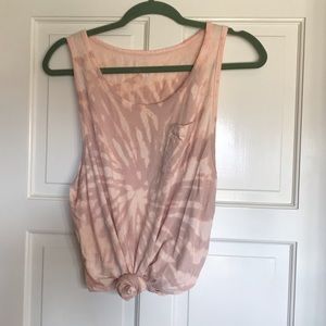 Reverse dyed tank top